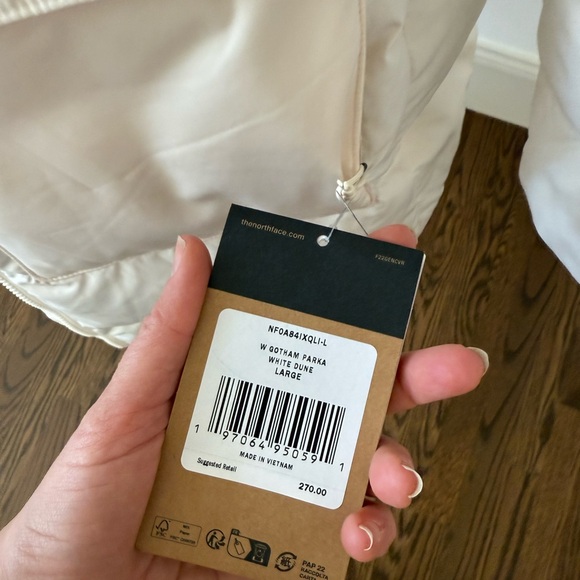 North Face Gotham Parka Coat NWT - Picture 7 of 9